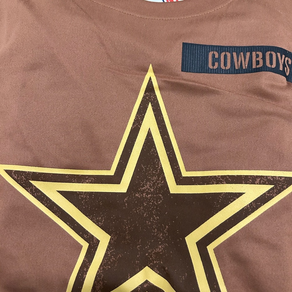 NWT Nike Cowboys Athletic T-shirt, sz L - Picture 2 of 5